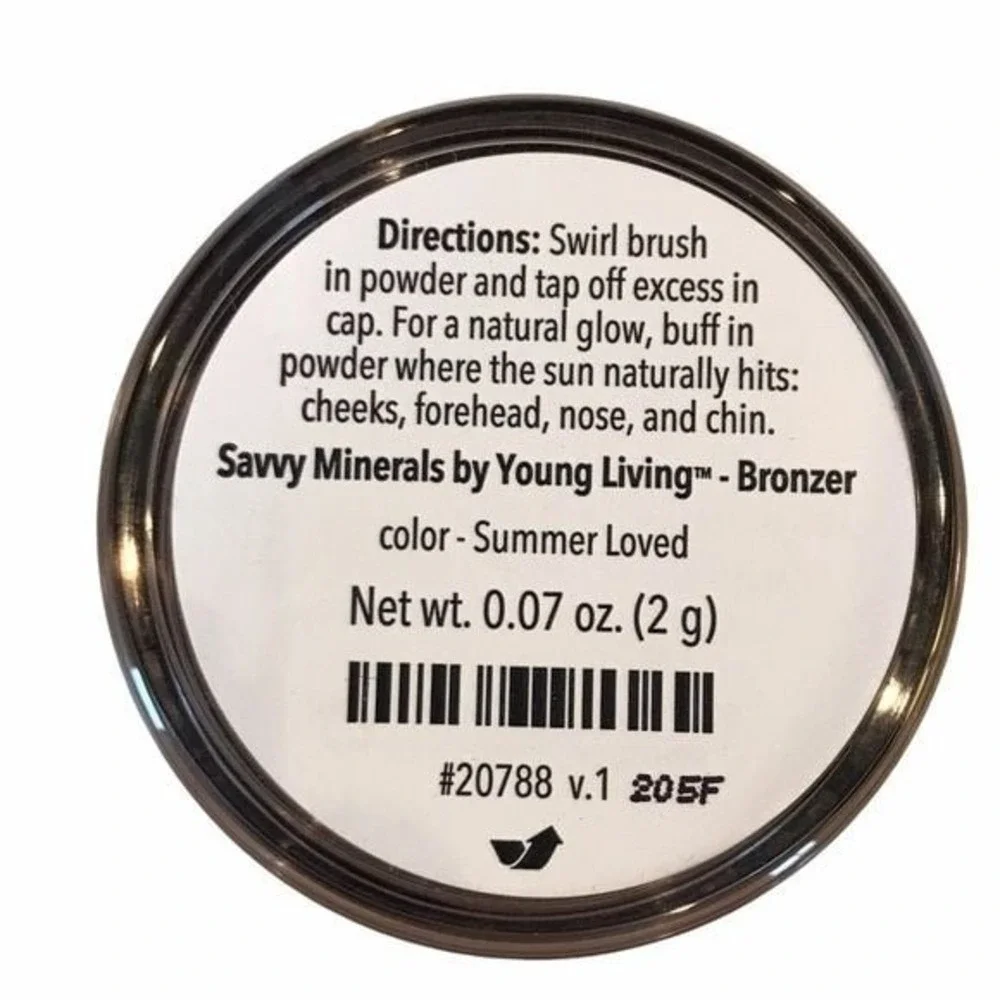 Savvy Minerals Bronzer Summer Loved‎ + Brush Set NEW SEALED Young Living